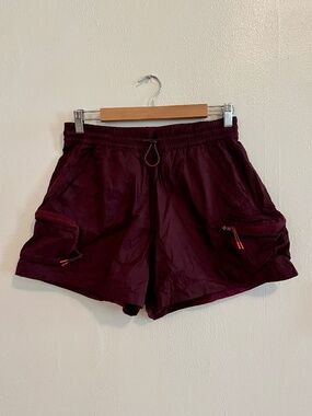 Outdoor Voices Maroon Shorts, Size Medium